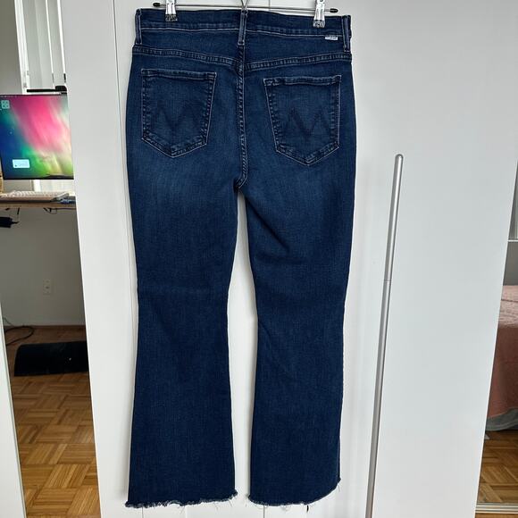 Mother Denim The Weekender Fray Mint Condition High Rise Flare Jean,Size 32, EUC - Picture 3 of 8